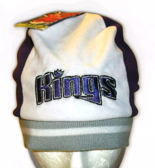 Sacramento Kings Vintage 90s Reebok Mens Adult Beanie Winter Hat Cap New Nba