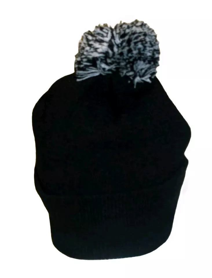 Los Angeles Kings Zephyr Mens Black Cuffed Beanie Pom Winter Hat Cap New Nhl