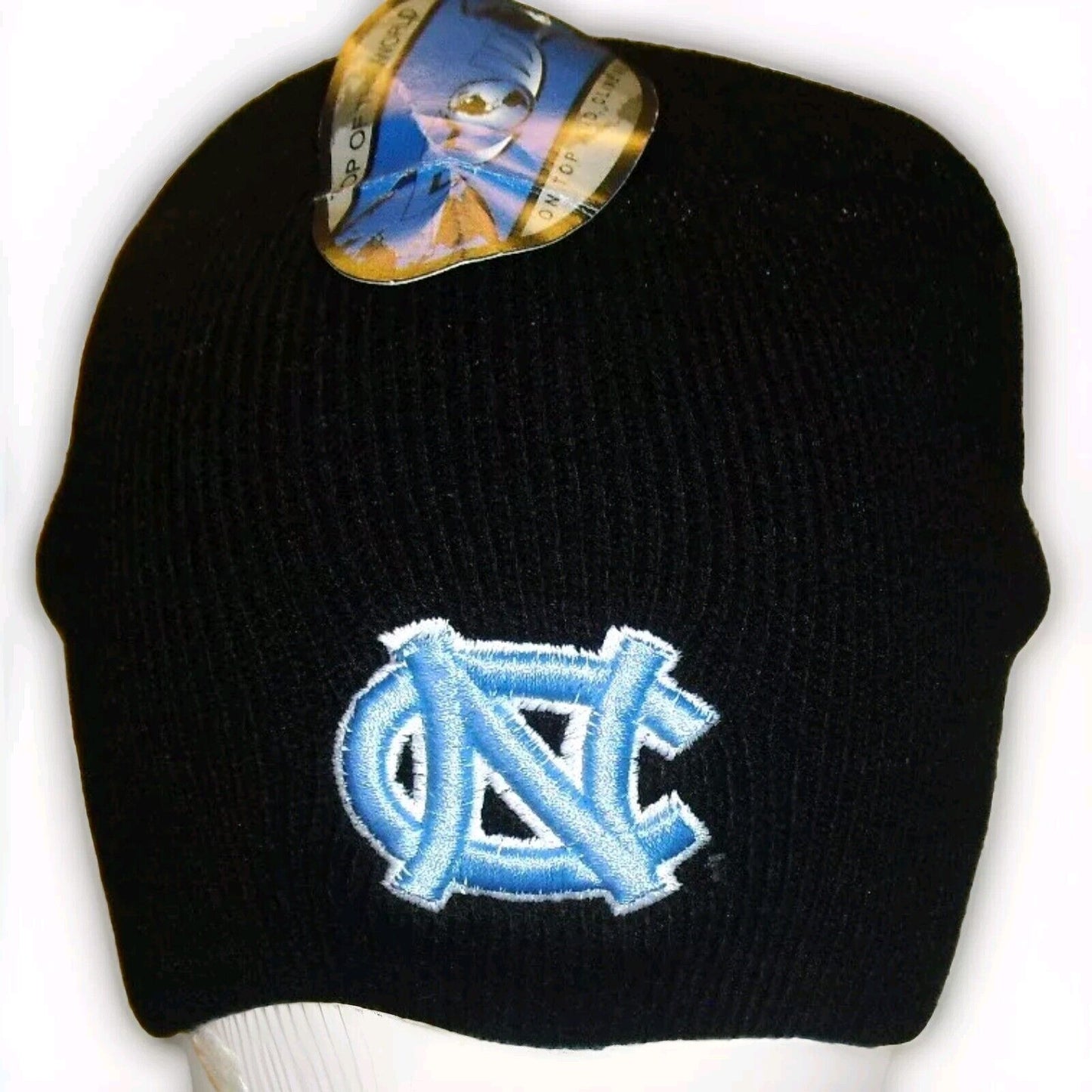 North Carolina Tar Heels Mens Black Beanie Winter Hat Cap New Ncaa