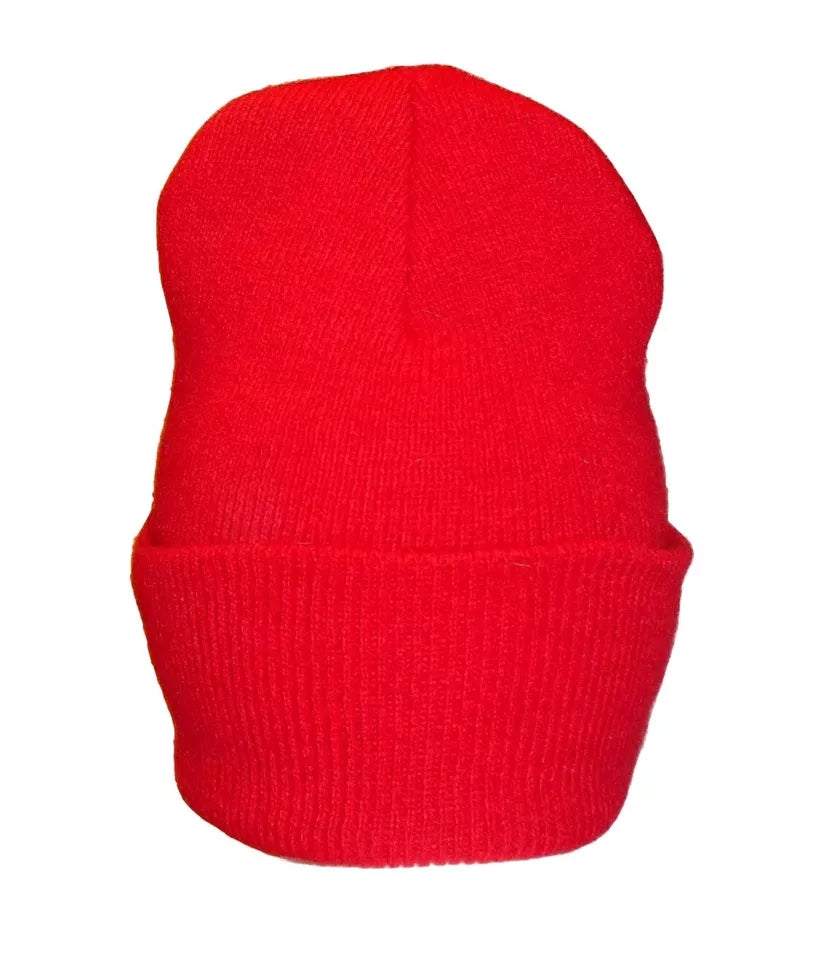 Ohio State Buckeyes University Mens Red Cuffed Cuff Winter Hat Beanie cap New