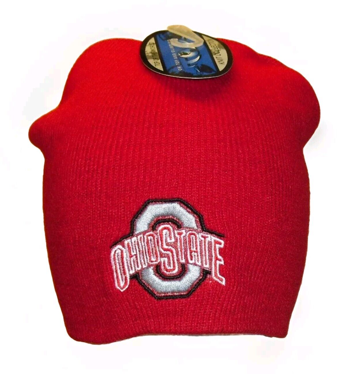 Ohio State Buckeyes University Mens Adult Red Winter Hat Beanie cap New Ncaa