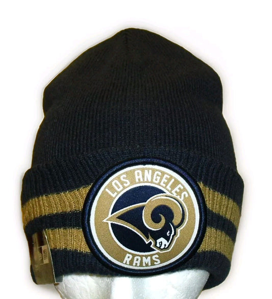 Los Angeles Rams New Era Mens Adult Cuff Cuffed Beanie Winter Hat Cap New Nfl