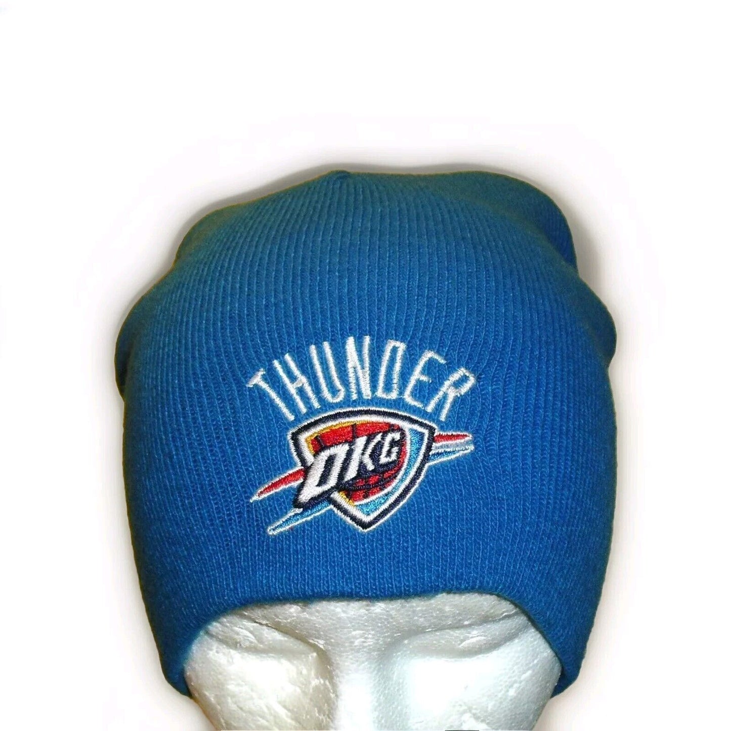 Oklahoma City Thunder Mens Beanie Winter Blue Hat Cap New Nba