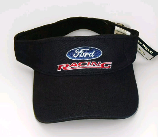 Ford Racing Mens Adult Visor Hat Nascar Racing Car Automobile New