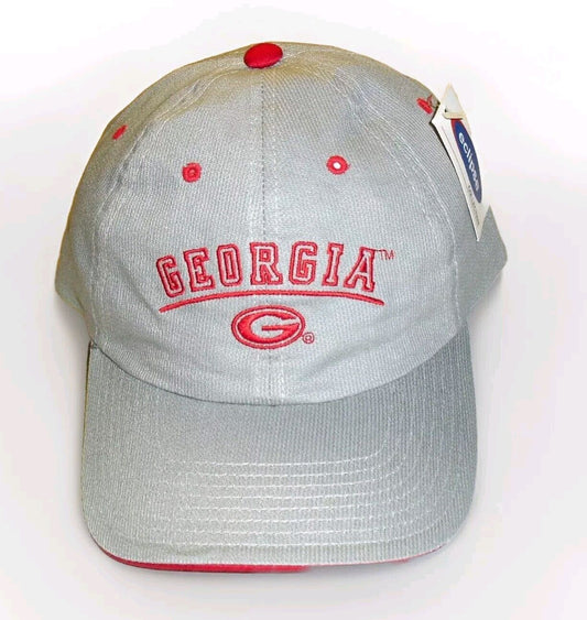 Georgia Bulldogs Mens Grey Eclipse Strapback hat cap New Tags Ncaa