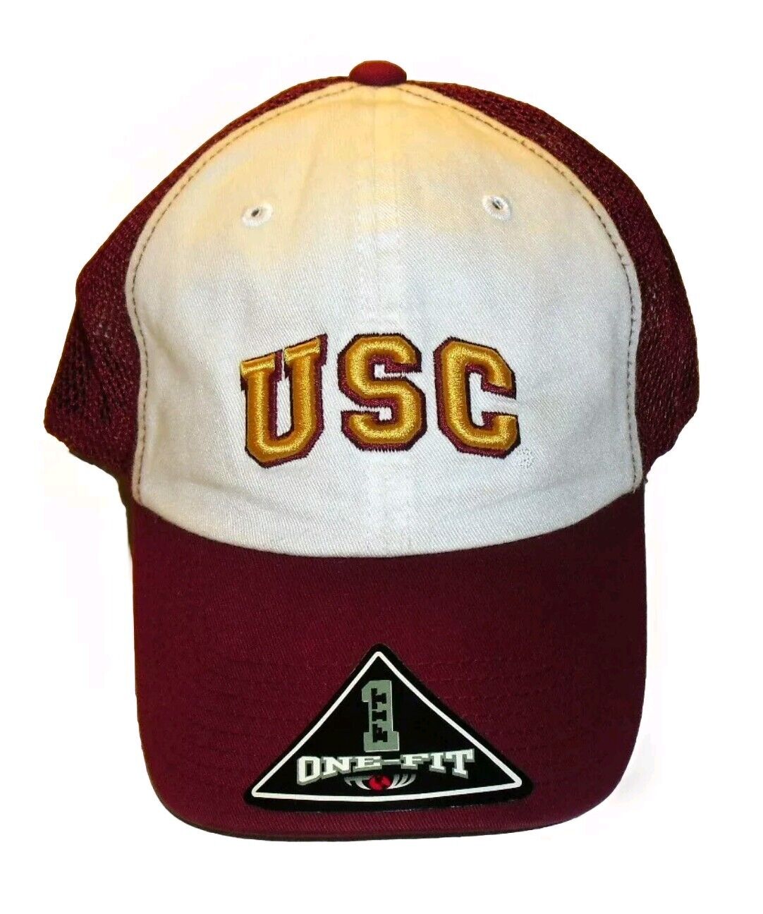 USC Trojans Mens Top of the World Stretch Fit One Fit hat cap New Ncaa