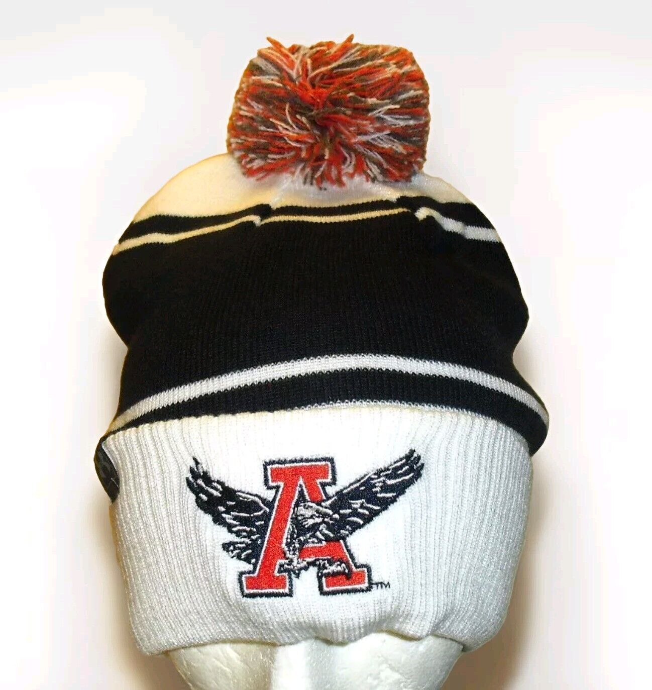 Auburn Tigers War Eagle Logo Under Armour Mens Adult Winter Hat Cap Beanie New