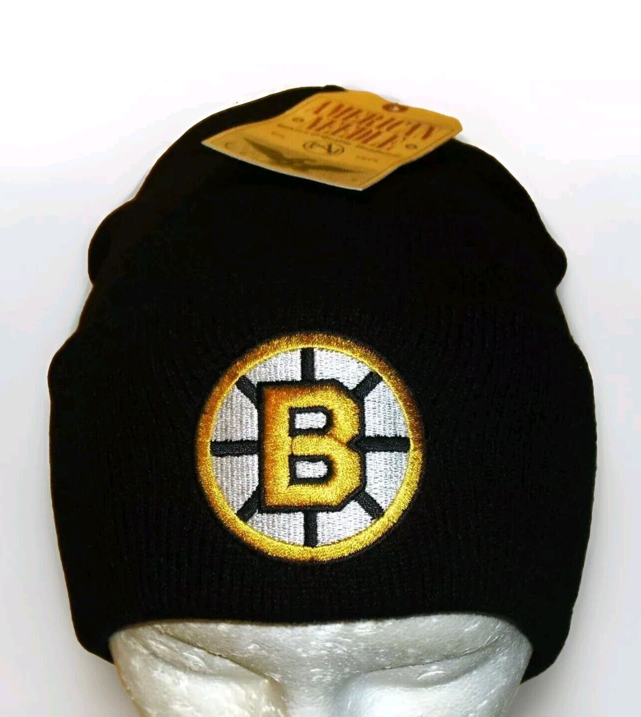 Boston Bruins Mens American Needle Cuff Black Beanie Winter Hat Cap New Tags