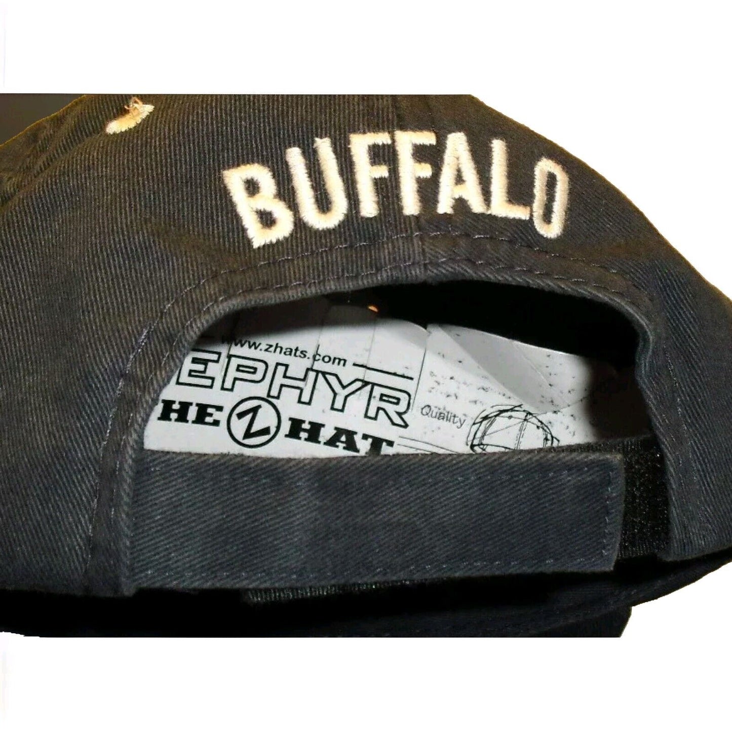 Buffalo Sabres Zephyr Mens Adjustable Strabpack hat cap New Tags Nhl