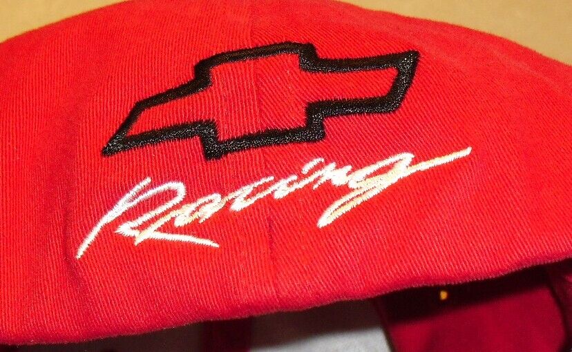 Chevrolet Chevy Racing Mens C Logo Red Stetch Fit One Fit hat Cap Nascar New