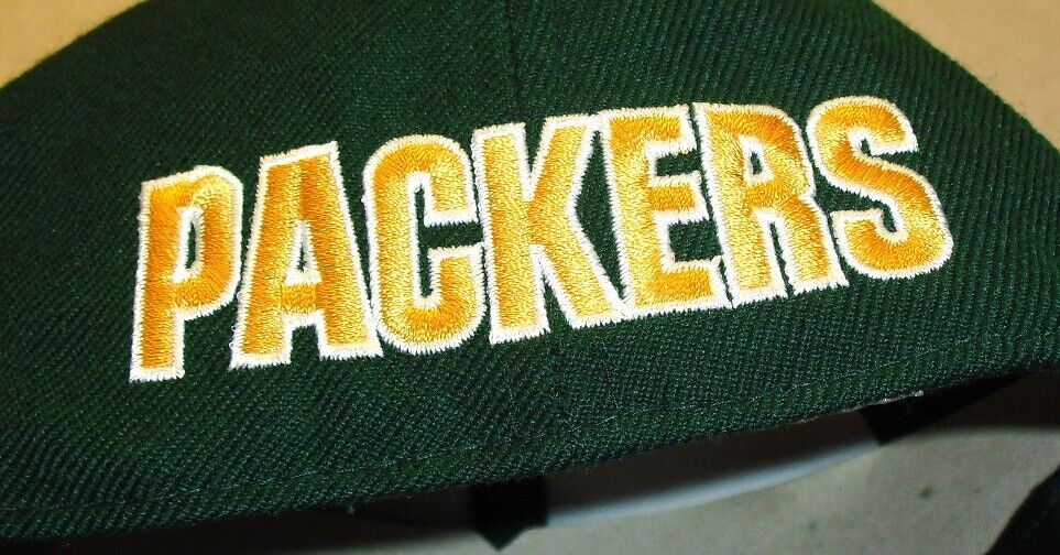 Green Bay Packers Mens Vintage 90s American Needle fitted hat sz. 7 1/8 New Tags