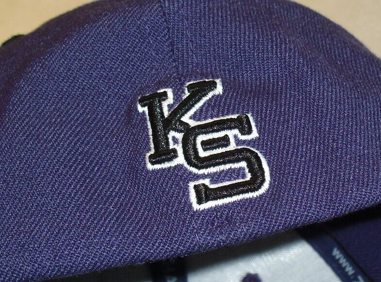 Kansas State Wildcats Mens Zephyr Stretch Fit hat cap sz. XL New Ncaa