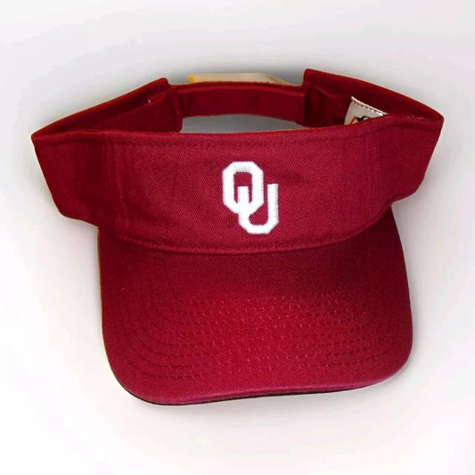 Oklahoma Sooners Mens Adult Visor hat Cap Ncaa New Tags