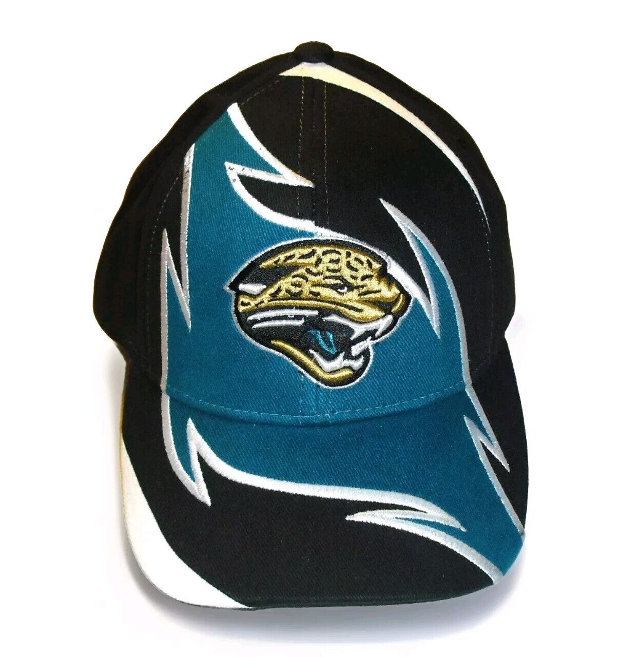 Jacksonville Jaguars 90s Reebok Vintage Shark tooth Style Strapback hat New Nfl