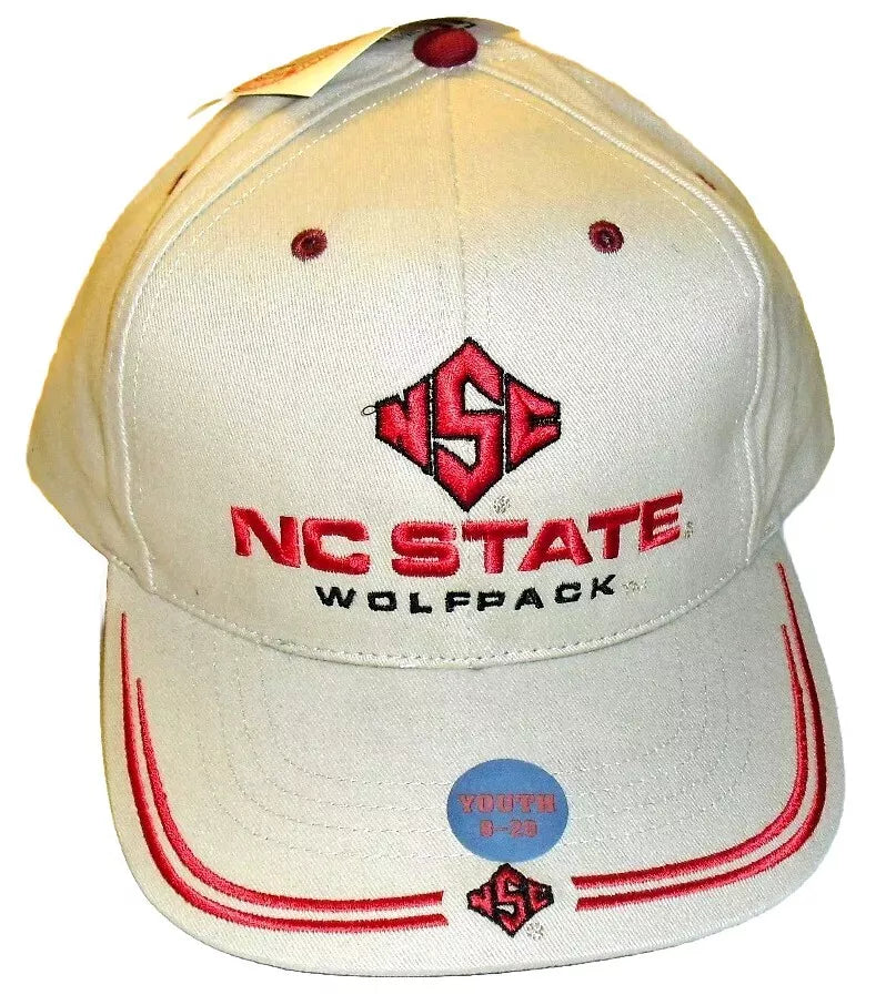 Nc State Wolfpack Kids Youth Adjustable Strapback hat cap New Tags Ncaa