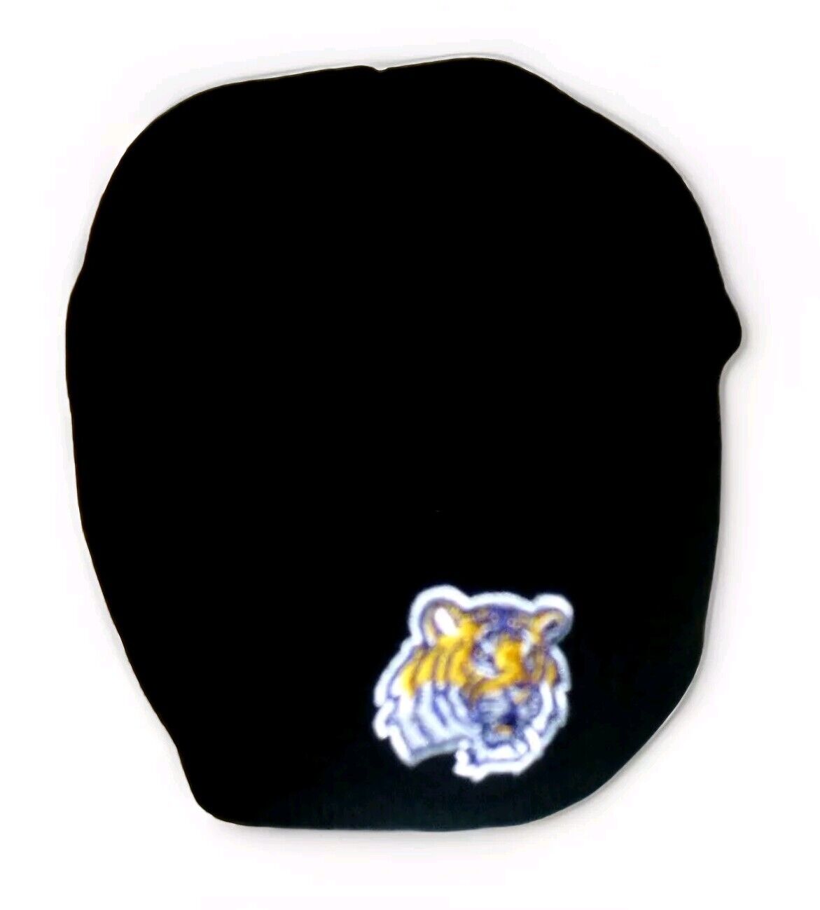 Lsu Tigers University Mens Black Beanie Winter Hat Cap New Both Sides Logos Ncaa