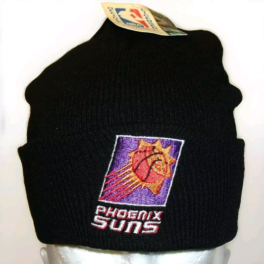 Phoenix Suns Vintage 90s Drew Pearson Mens Beanie Winter Hat Cap New Tags Nba