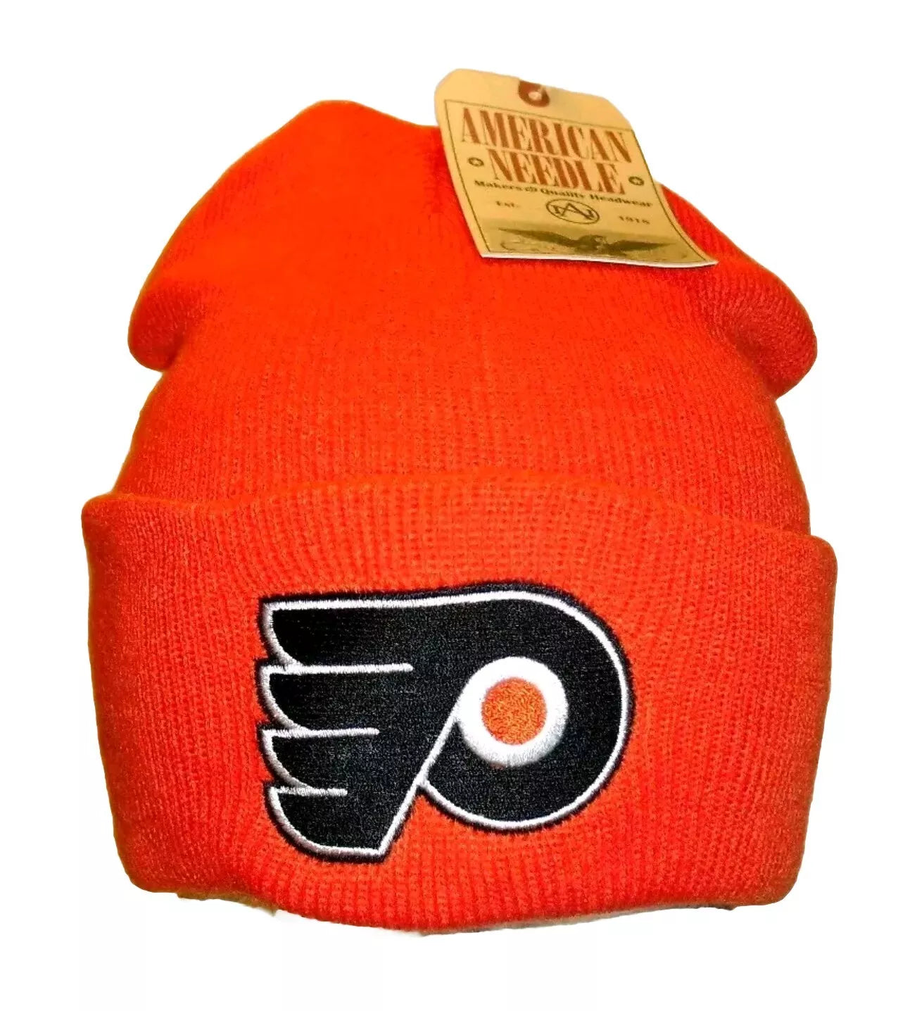 Philadelphia Flyers Mens American Needle Cuff Beanie Pom Winter Hat Cap New Tags