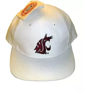 Washington State Cougars University 90s Vintage Mens Snapback Hat Cap New Ncaa