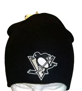 Pittsburgh Penguins Black Reebok Mens Beanie Winter Hat Cap New Nhl Hockey