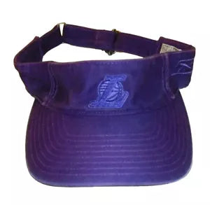 Los Angeles Lakers All Purple Mens Reebok Visor hat Cap New Nba