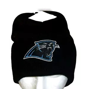Carolina Panthers Mens Adult Black Beanie Cuffed Cuff Winter Hat Cap New Nfl