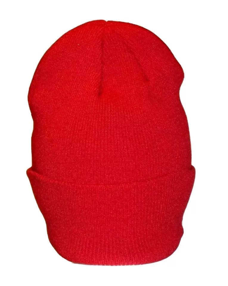 Ohio State Buckeyes University Mens Adult Red Cuffed Winter Hat Beanie cap New