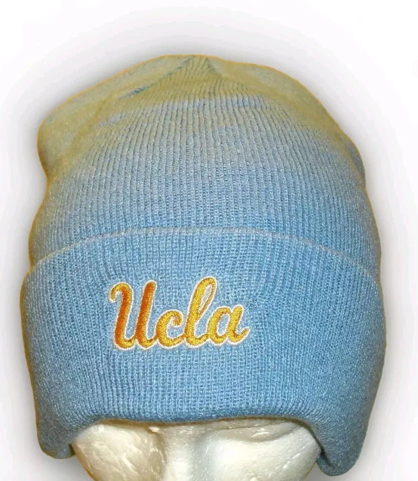 UCLA Bruins University Mens Zephyr Cuffed Cuff Beanie Winter Hat cap New Ncaa