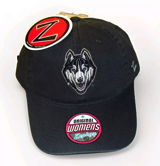 Uconn Huskies Womens Zephyr Adjustable Strapback Hat Cap New Tags Ncaa