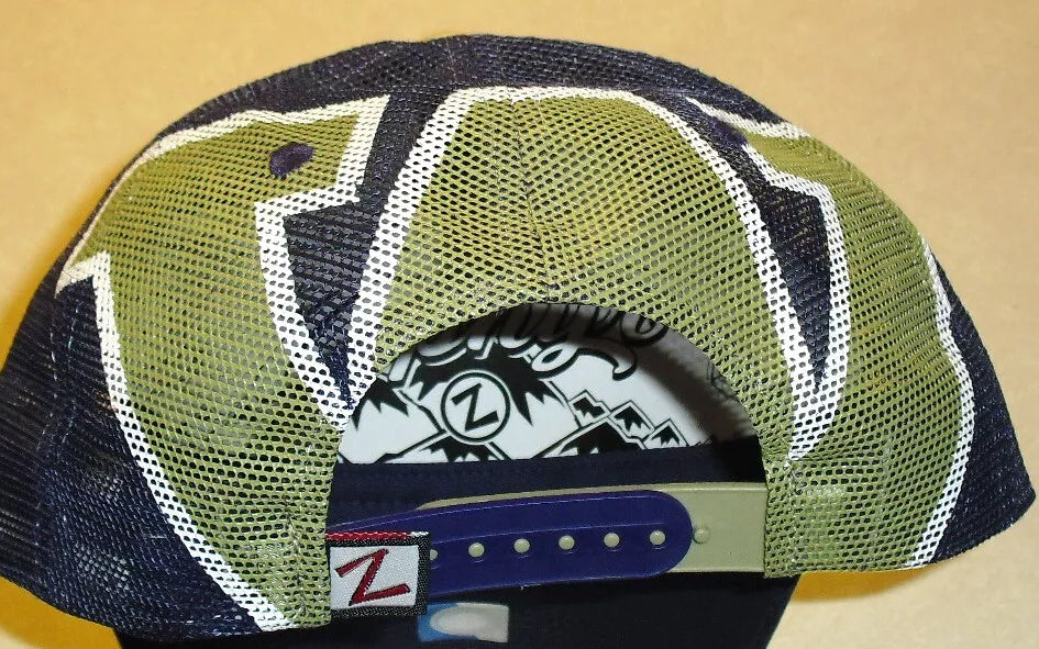 Washington Huskies Mens Zephyr Trucker Snapback hat cap Big Back Logo New Ncaa