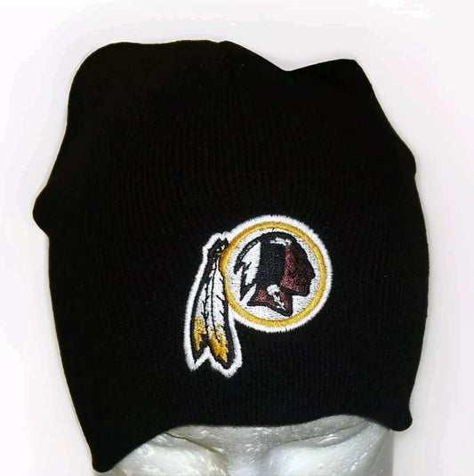 Washington Redskins Black Color Mens Adult Beanie Winter Hat Cap New Nfl